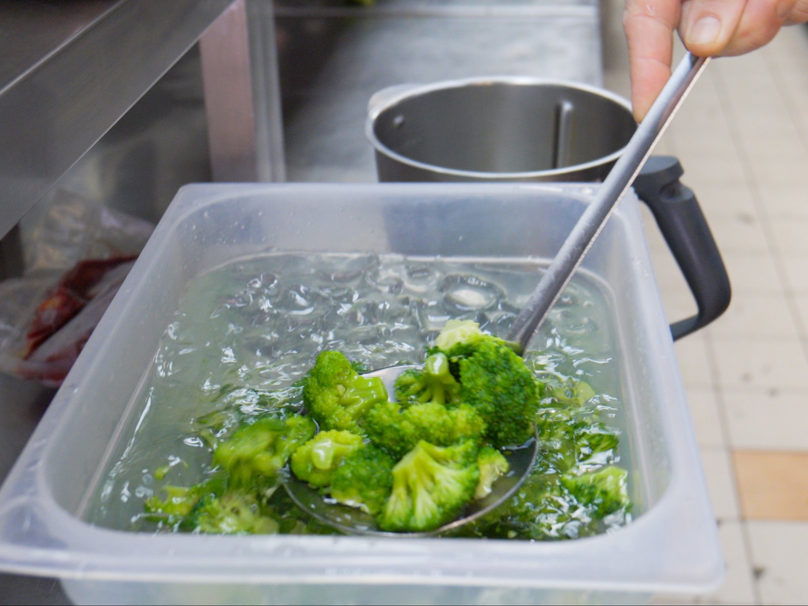 Garnish broccoli