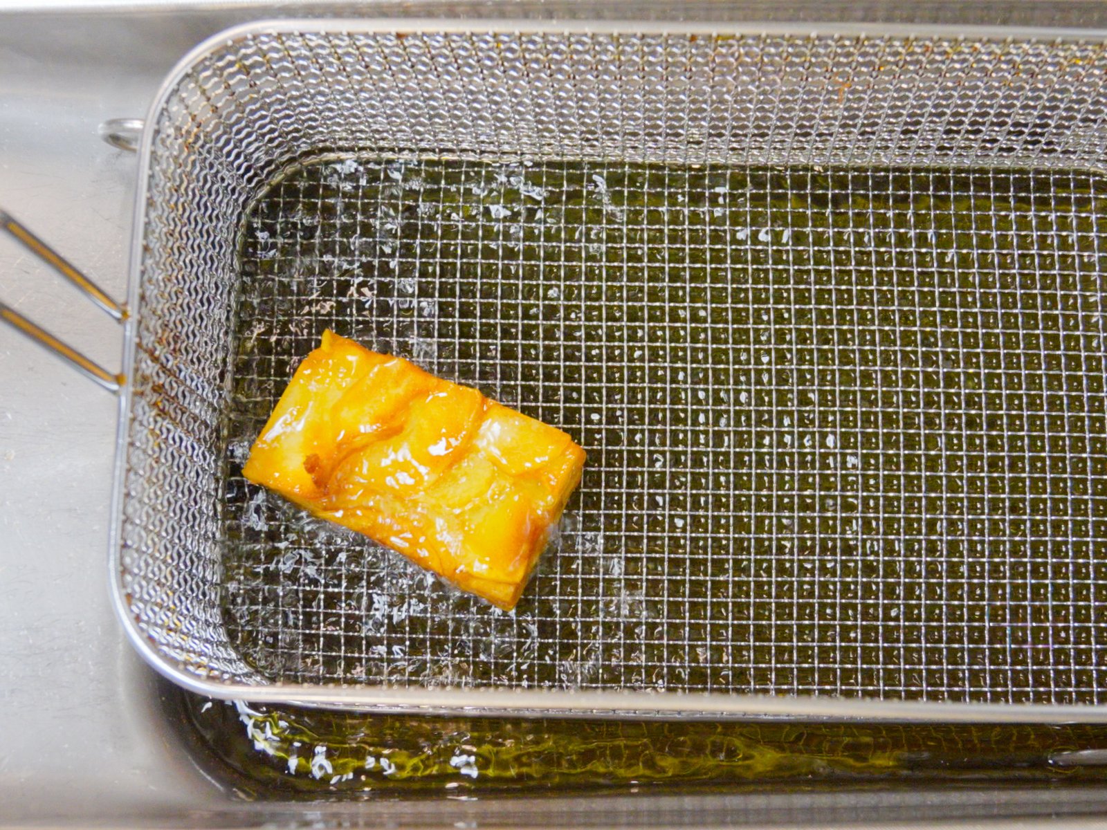 Frying the terrine