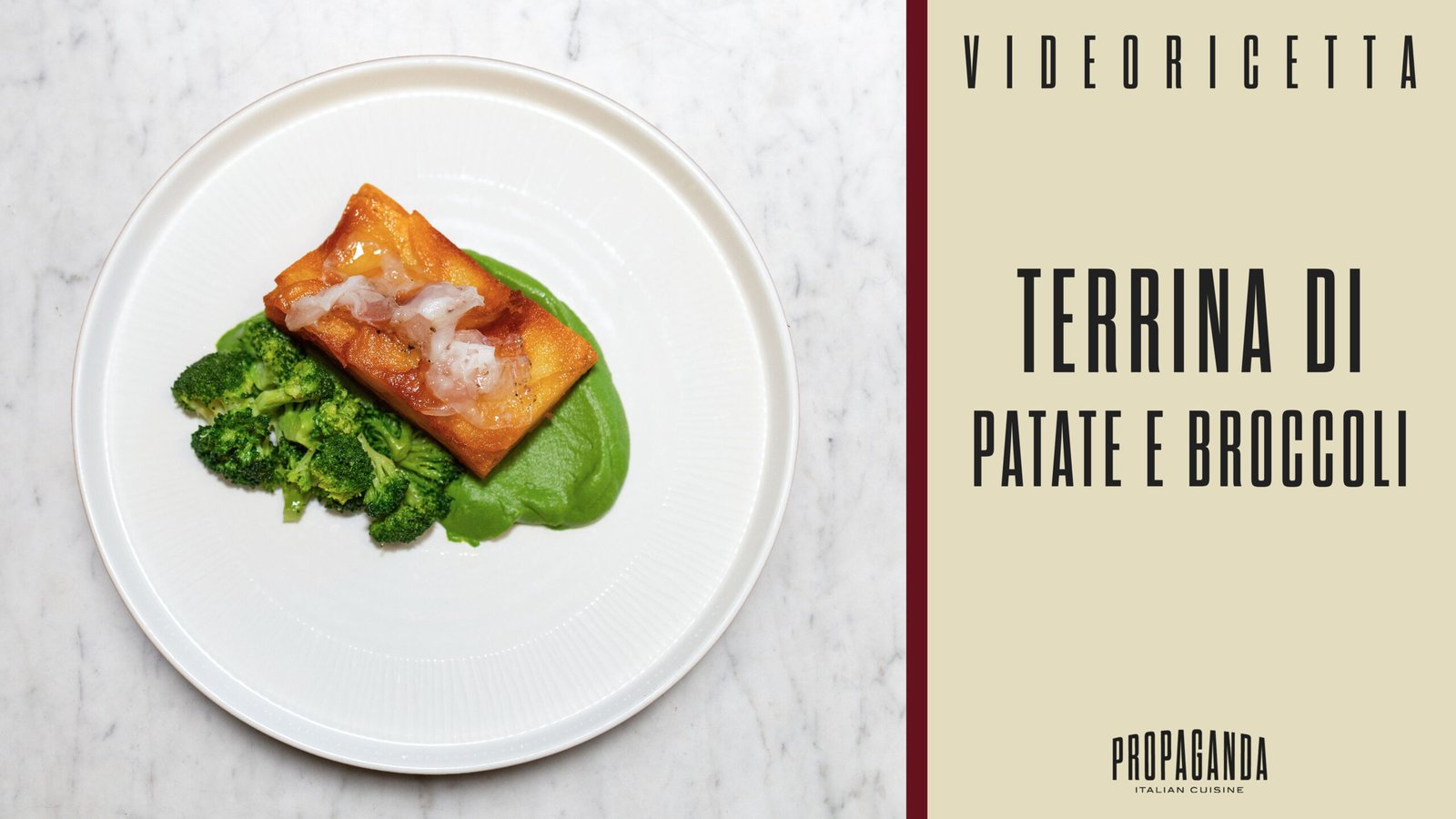 Potato and Broccoli Terrine